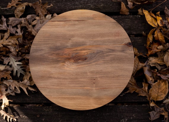 12 5/8 " Wooden Cake Stand, Groom's cake stand, Sweet Gum Cake Stand, Wooden Pedestal Cake Plate, Cupcake Stand