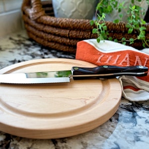 Wooden Steak Plate Serving Platter Cutting board Chesse Platter Meat Board afbeelding 2