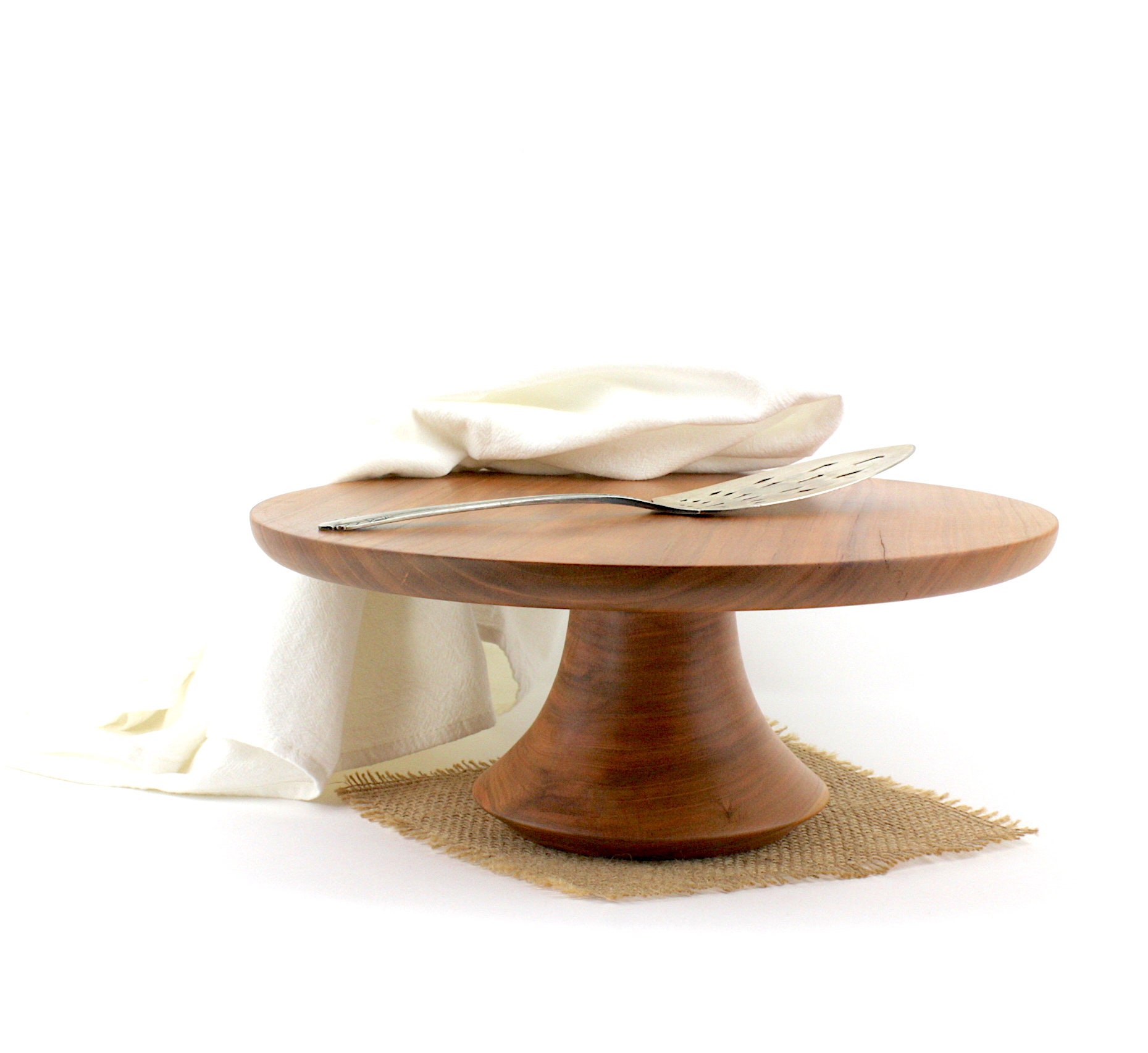 13 Cherry Wedding Cake Stand Wooden Cake Stand Cake Plate