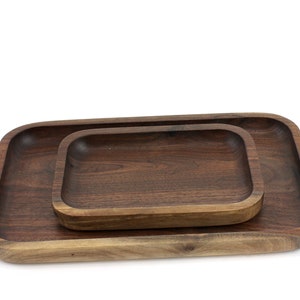 Wooden Valet Tray, Jewelry Tray, Display Tray, Trinket Tray, Serving Tray, Catch All Tray, Food Safe, Café Tray image 5