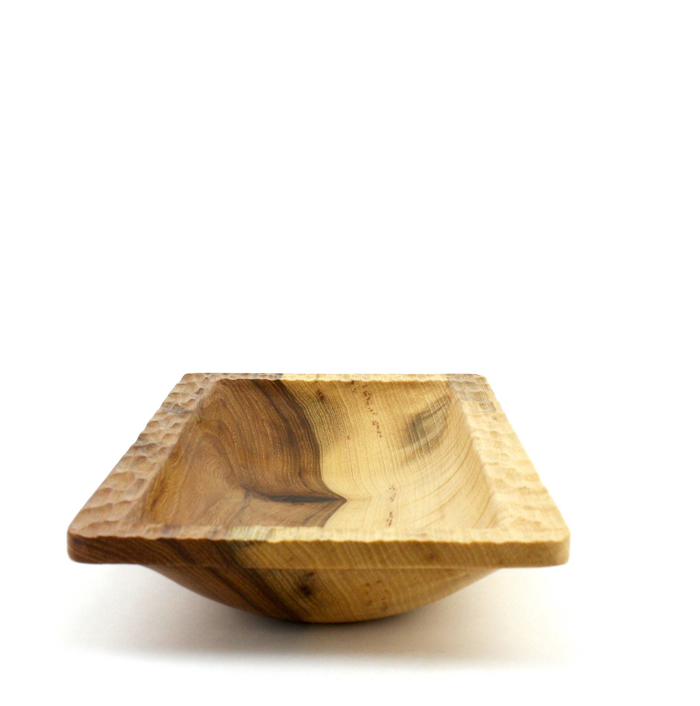 14” Hickory Decorative Dough Bowl, Wooden Carved bowl, Dough Bowl