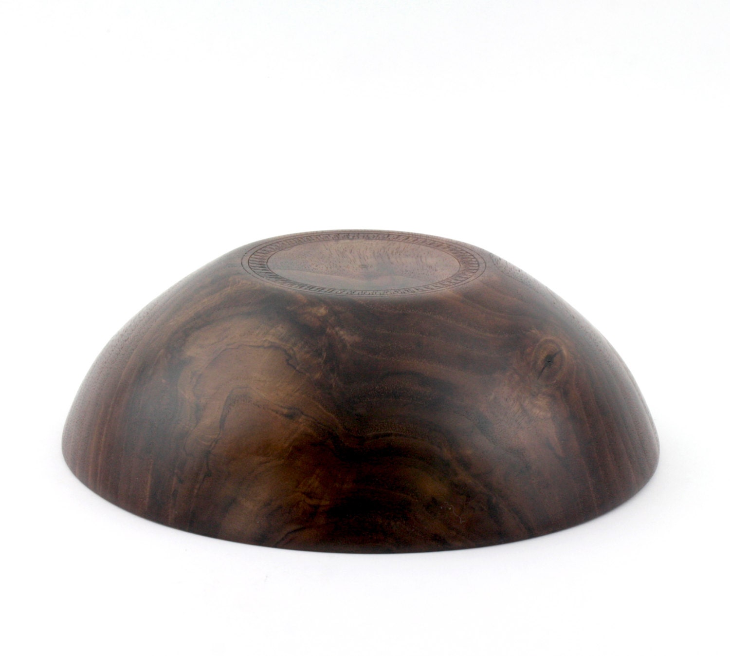Wooden Walnut Bowl / Candy Dish / Wood Fruit Bowl