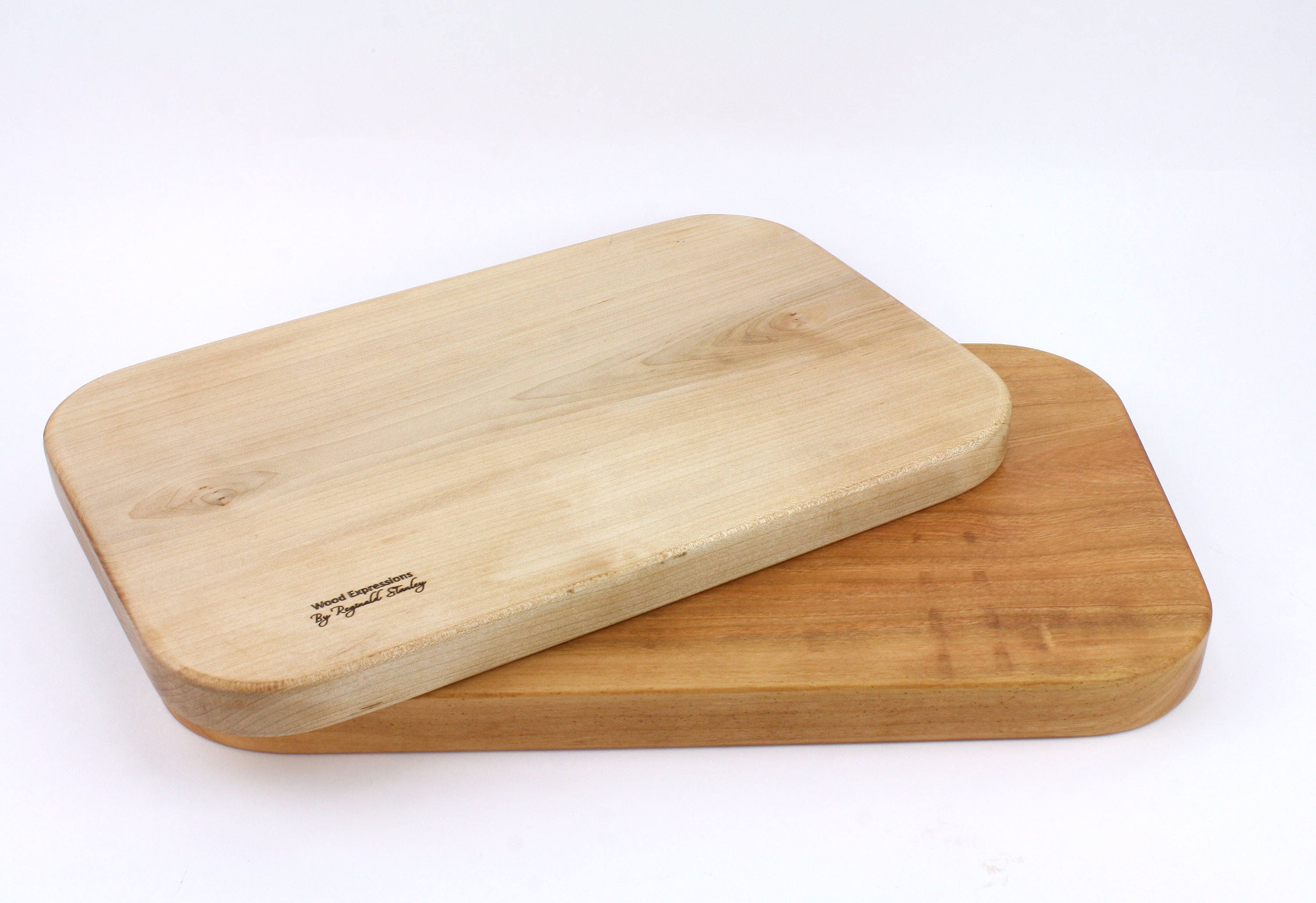 Cherry Cutting Board, Meat Carving board, Wooden Steak Plates / Serving