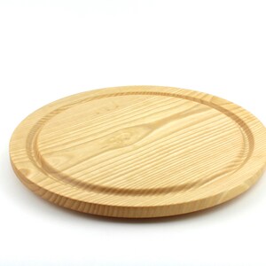 Wooden Steak Plate Serving Platter Cutting board Chesse Platter Meat Board afbeelding 8