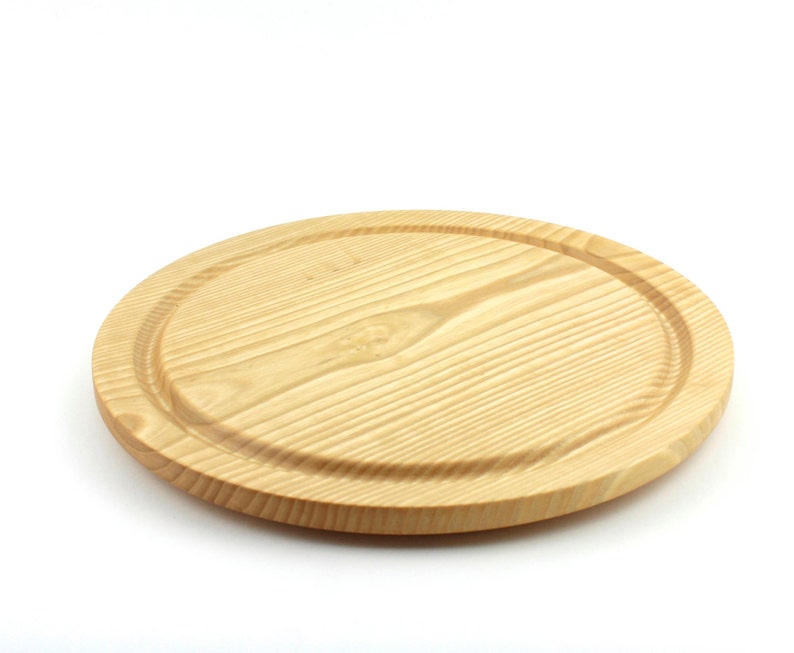 Wooden Steak Plate Serving Platter Cutting board Chesse Platter Meat Board afbeelding 8