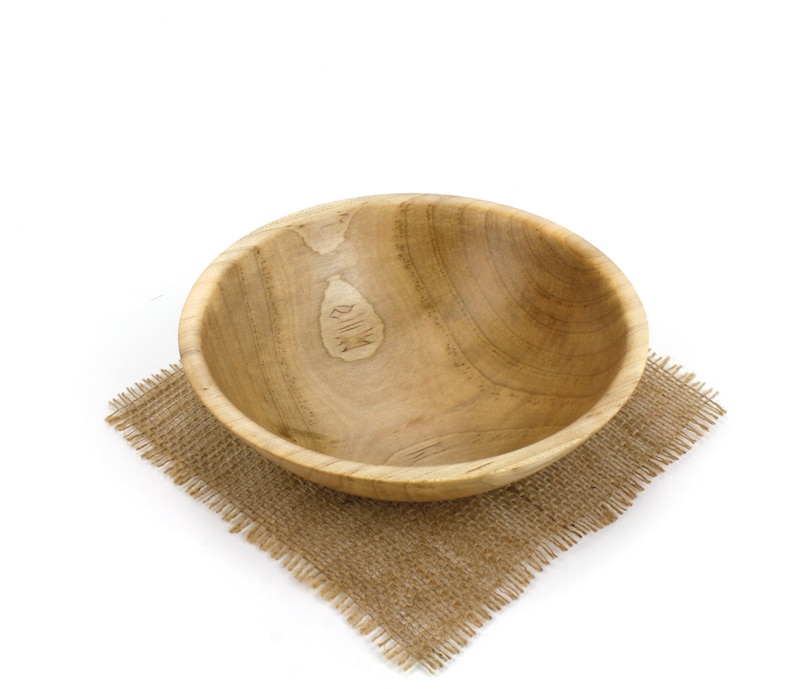 Fruit Bowl Candy Dish Serving Dish Wood Maple Bowl