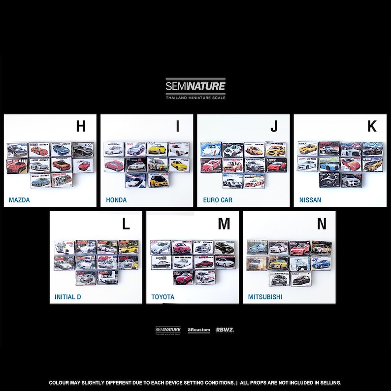 Display Box Scale Model 1/64 Scale Diecast Model Box Shelf: Miniature Diorama Display - Etsy
