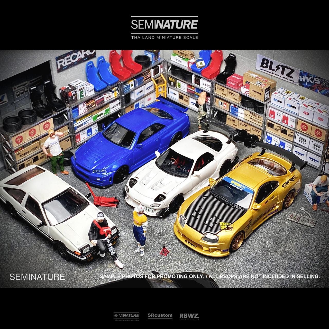 ■1/64【日本の居酒屋➕フォトショップガレージ】新品セット販売/LED照明付 1/64【日本の居酒屋➕フォトショップガレージ】新品セット販売