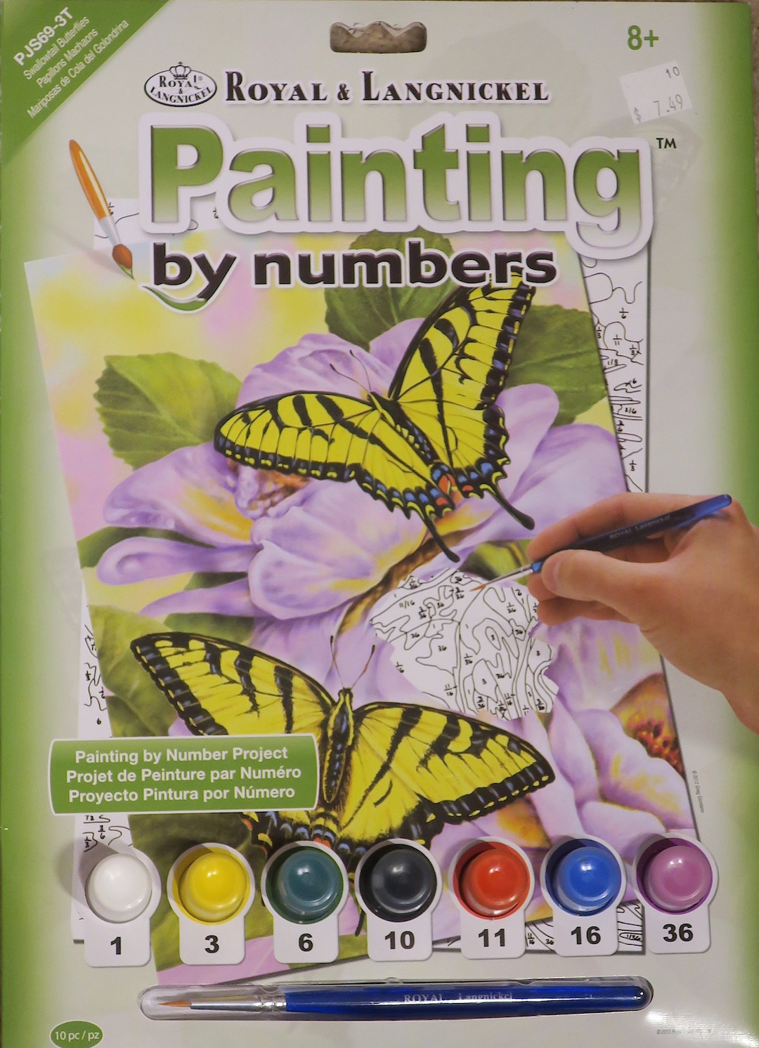 Butterfly Paint by Numbers - Etsy