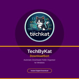 DownloadSort - Application Windows qui trie automatiquement votre dossier Téléchargements | Téléchargement numérique