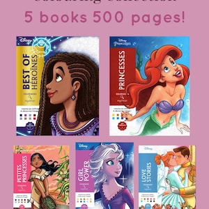Digitale Disney Mystery Color by Number - Girl Power Sammlung enthält 5 Bücher! (zur Verwendung auf einem digitalen Gerät)