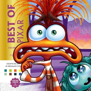 Digitales Best Of Pixar Mystery Malen nach Zahlen Malbuch! (zur Verwendung auf einem digitalen Gerät)