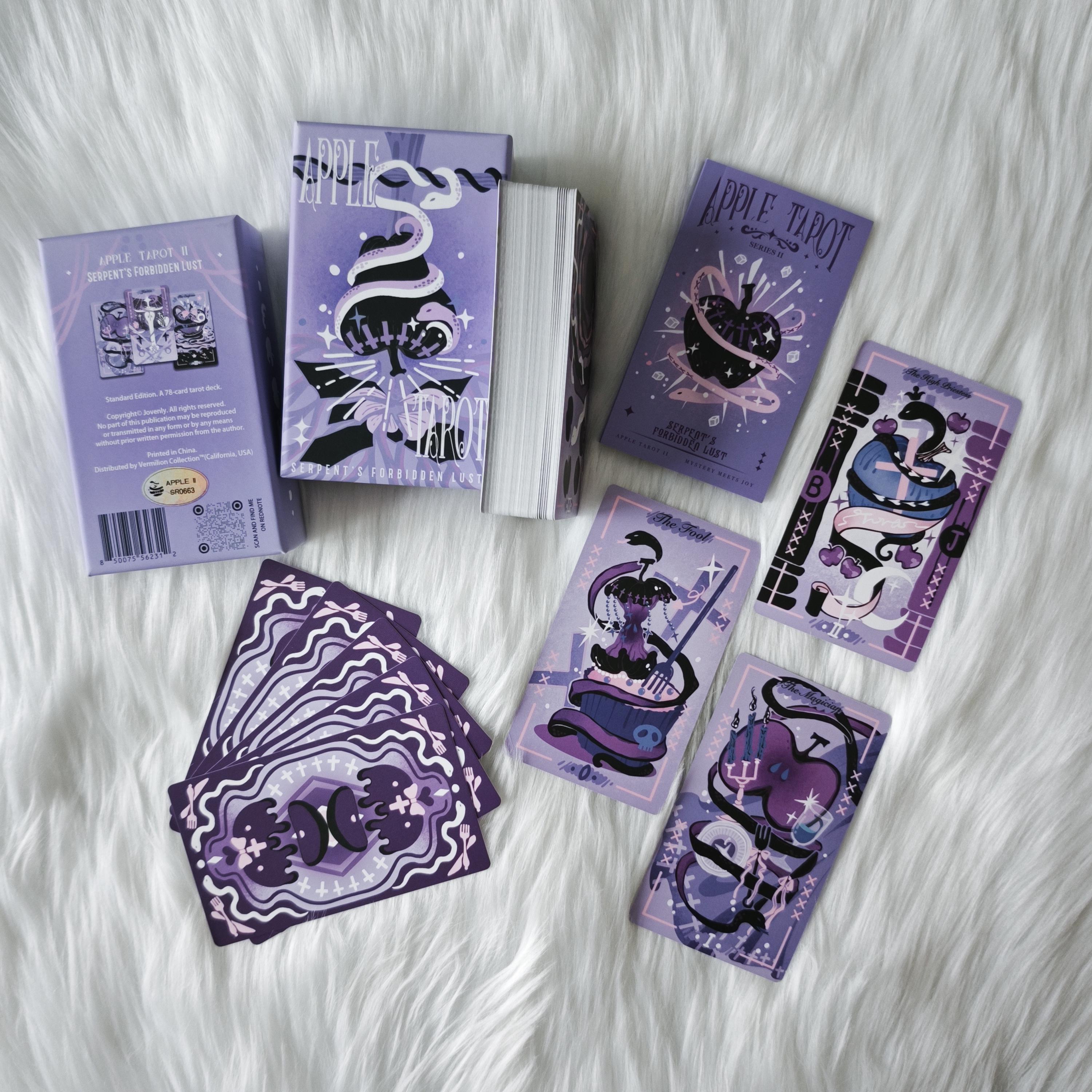 Apple Tarot II Standard Edition | Poison Apple Forbidden Fruit RWS