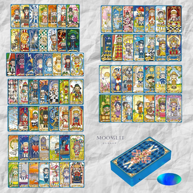RWS Tarot Deck With Bilingual Guidebook, Holographic Foil Edges ...