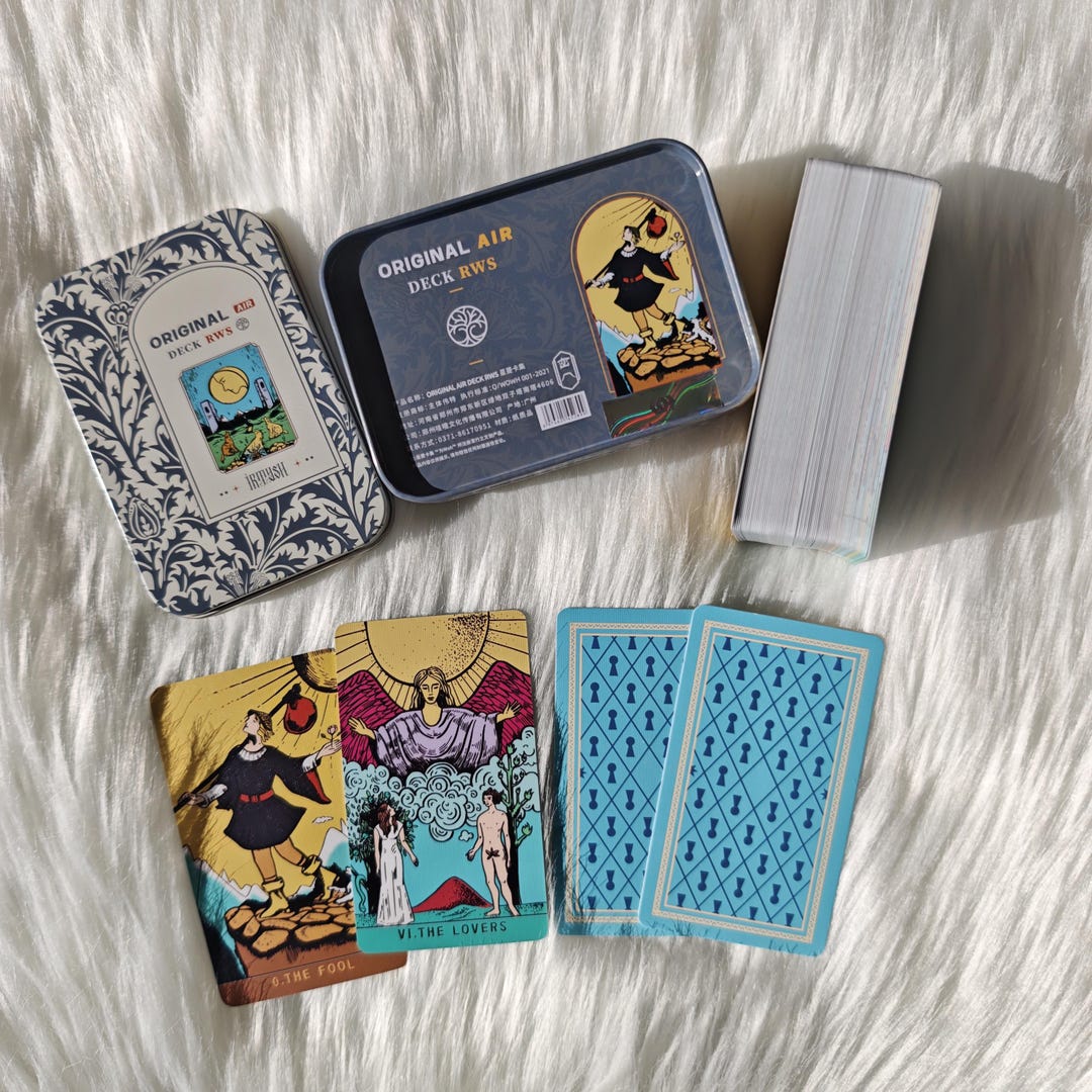 Original RWS Tarot Deck — Tin Mini (pocket Edition), Beginner-friendly ...