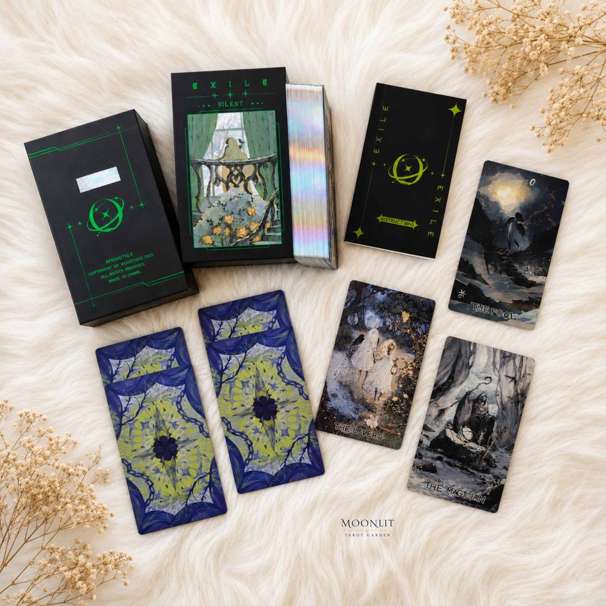 The Exile Tarot: Silent Edition – Gothic Pastel RWS Deck - Etsy