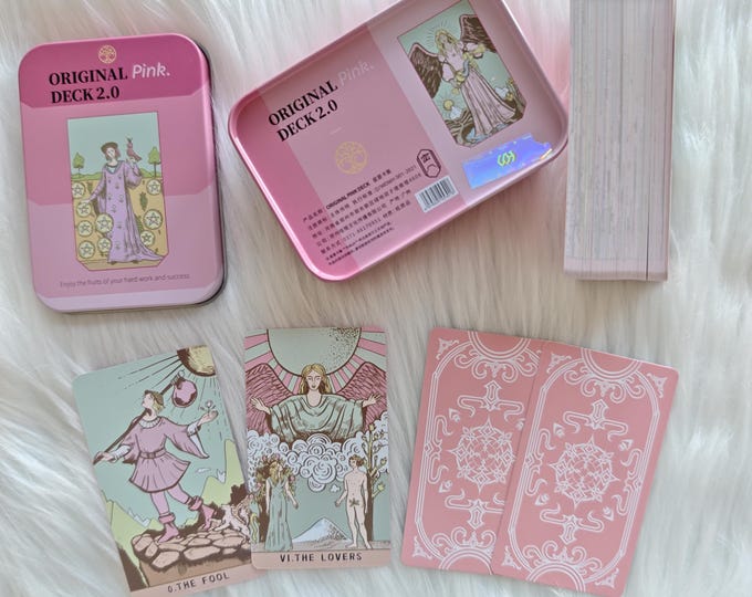 Pastel RWS Tarot Deck — Tin Mini (pocket Edition), Beginner-friendly - Etsy