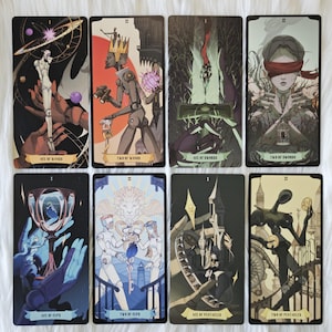 Gothic Tarot Deck, Null Marionette Standard Edition image 12