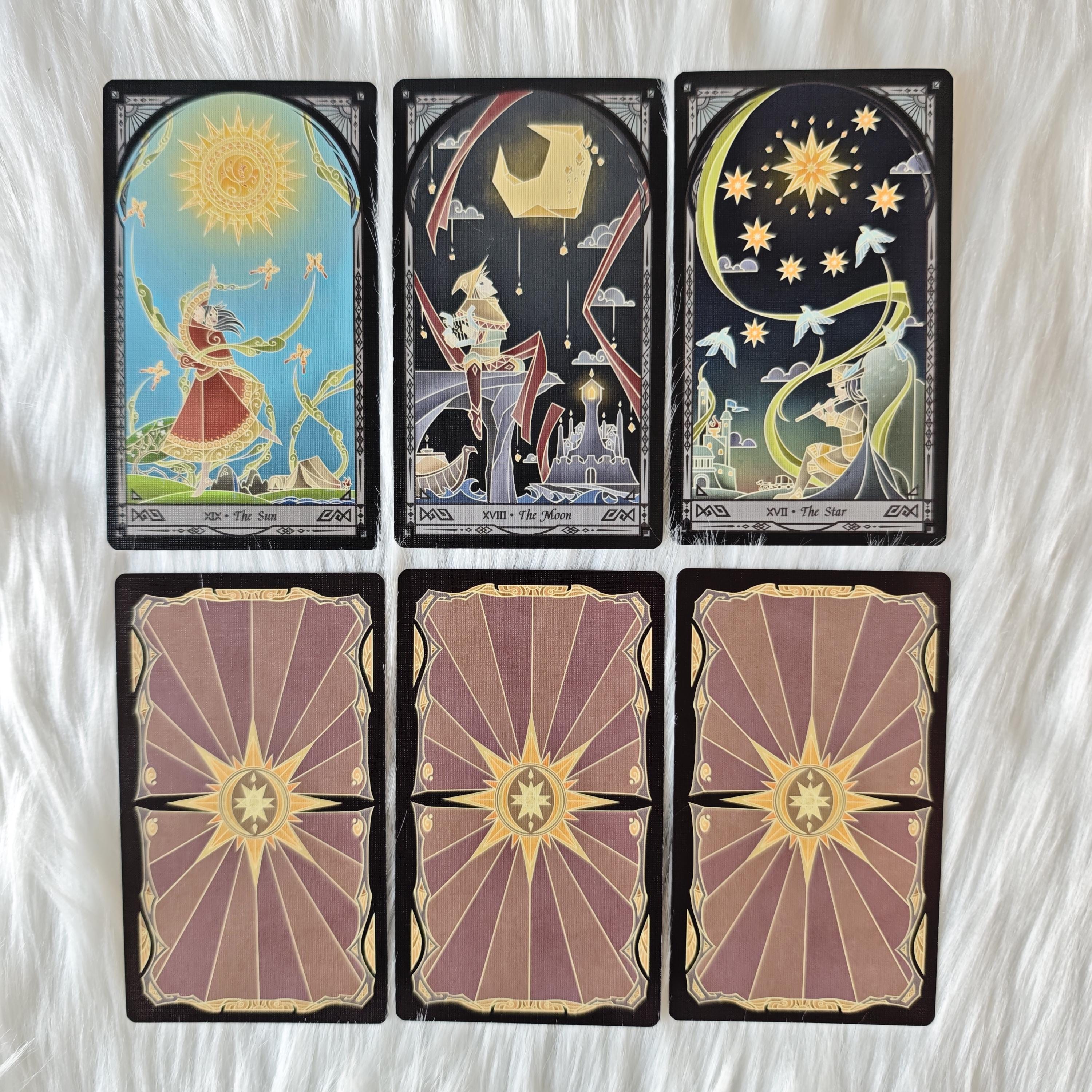 Stained Glass Tarot Deck – Broken Mirror Tarot IV Rider Waite - Etsy
