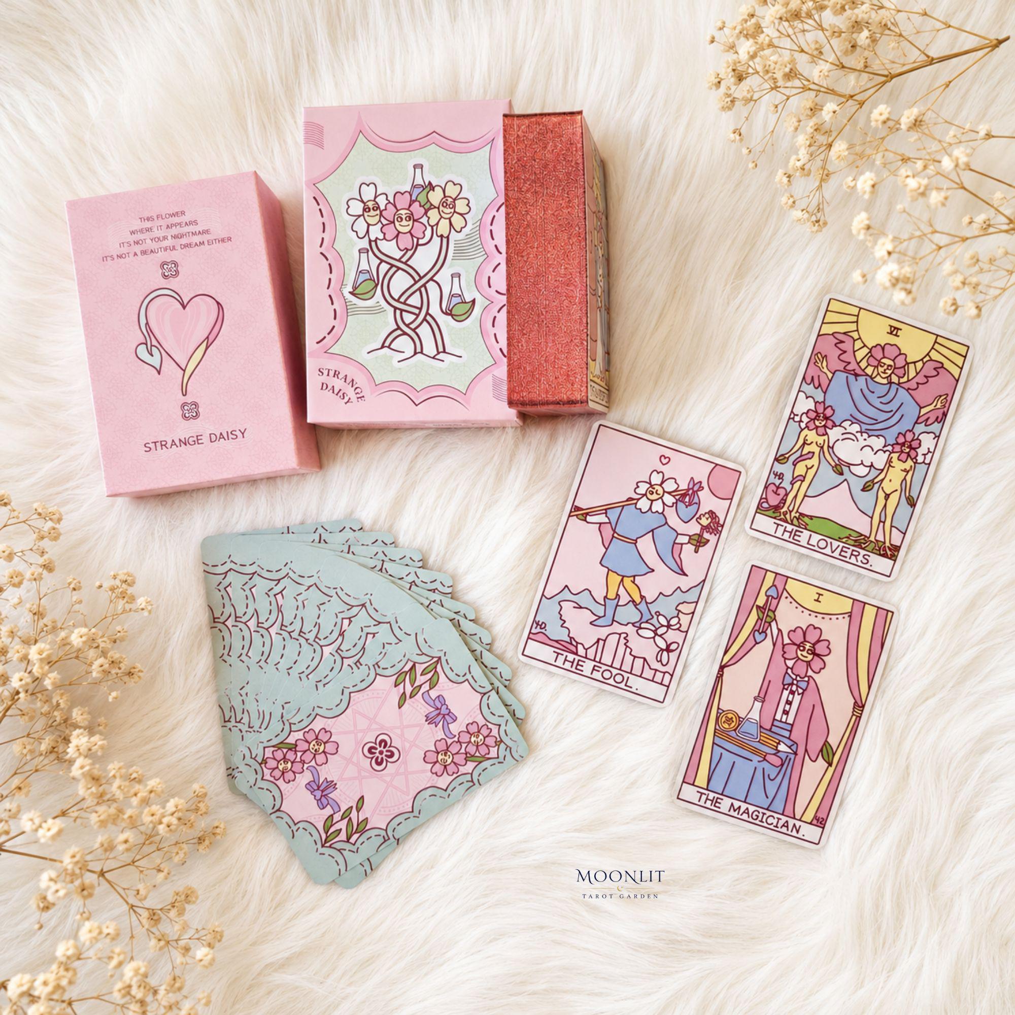 Flower tarot deck - Etsy 日本
