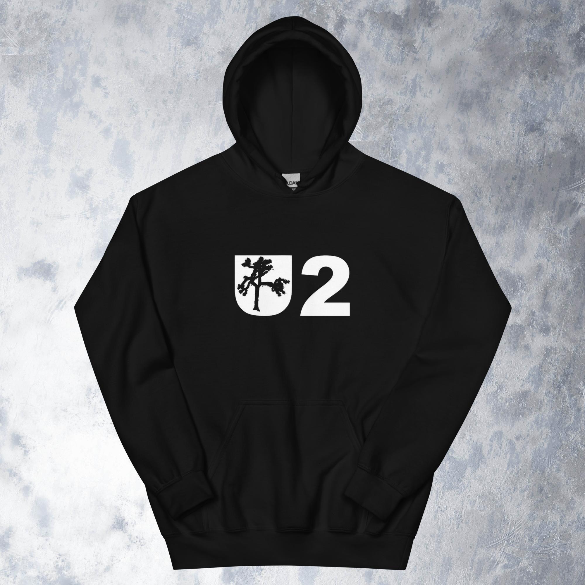 Sweat-shirt U2 Taille L - Noir, Neuf Avec étiquettes, Coupe Régulière