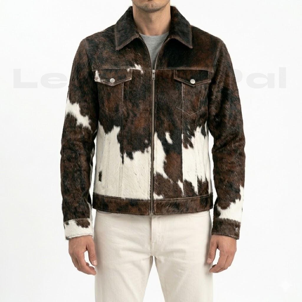 Cow Hide Trench Coat - Etsy
