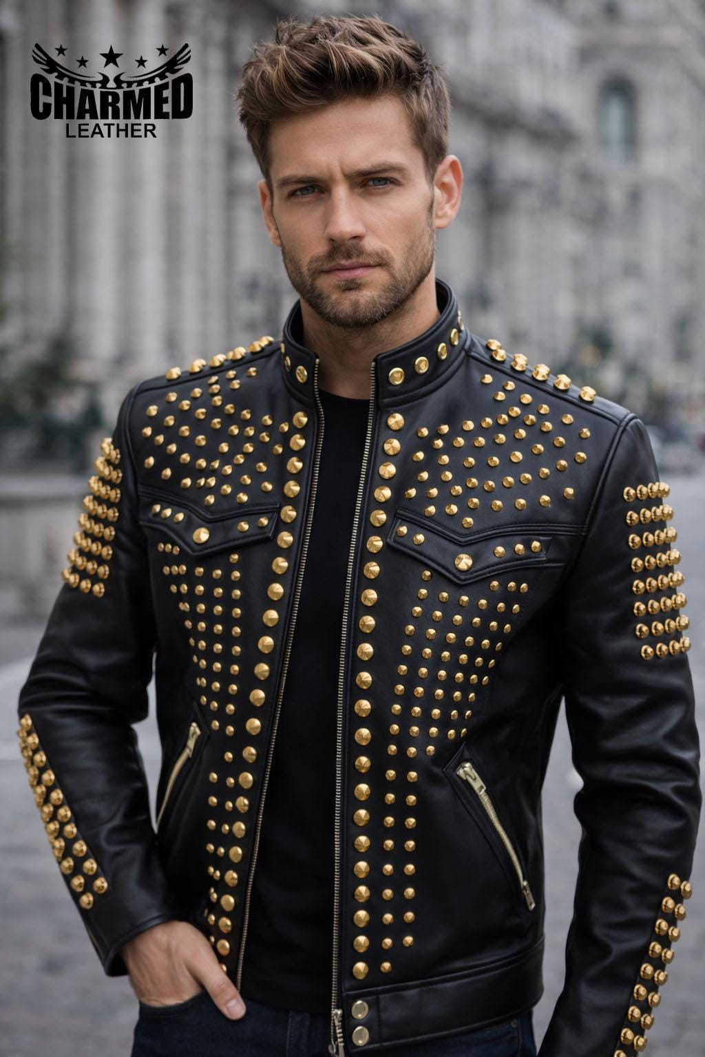 Versace leather coat - Etsy 日本