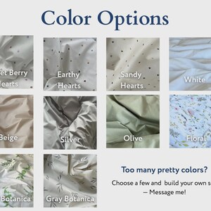 White Ranforce Ruffled Bedding Set – Soft Polka Dot Duvet Cover with Pillowcases, Breathable Cotton Bedding with Frills image 15