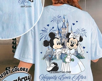 Disney Mrs And Mr Png, Mickey Minnie Coppia E Vissero Felici E Contenti Png, Matrimonio Disney Png, Appena Sposati Luna Di Miele Abbinamento Png