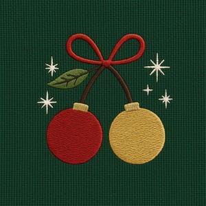 Weihnachtsschmuck Stickdatei, Weihnachtskugeln Stickdatei, Weihnachtsschmuck, Weihnachtskugeln Stickdatei, Stickdatei Weihnachten