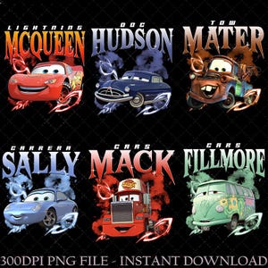 Lightning Mcqueen png bundle, Cars png, lightning mcqueen sublimation, lightning mcqueen png for shirt, Cars Png, McQueen Sticker