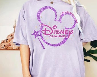 Retro Disney Channel Logo Classic Shirt, Disney Mickey Gaming Tee, Channel Games Team Shirt, Disneyland Family Gift, Retro Disney 2000s Kid