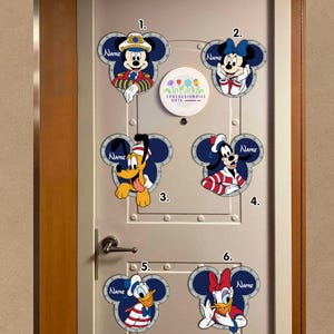Disney Cruise 2025 magnet, Mickey magnet Family Cruise door magnet decor Disney Cruise Ship Family Magnet Disney Cruise Magnet Cruise Door