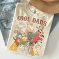 Cool Dads Club Shirt, Retro  Fathers Tee, Goofy Mufasa King Triton Apparel, Magic Kingdom Family Vacation Trip, Best Papa Gifts Mens