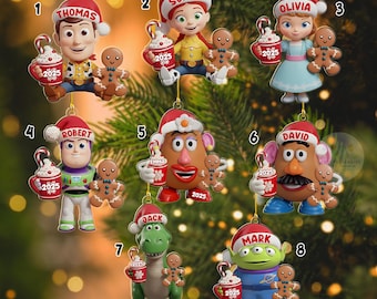Personalized Toy Story Christmas Ornament,  Toy Story Ornament, Woody Ornament Toy Story Keepsake Gift For Kid