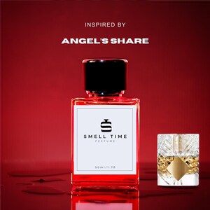 Angels' Share Inspired Fragrance | Cognac, Vanilla, and Cinnamon | Long-Lasting and Handmade | Smell Time SWE