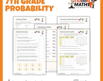 Fiches d'exercices de mathématiques sur les probabilités, 7e année à imprimer avec réponses