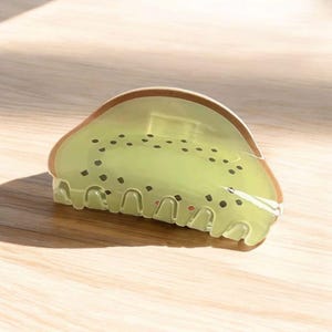 Fruit-geïnspireerde acryl haarklauwklemmen Leuke kleurrijke haaraccessoires