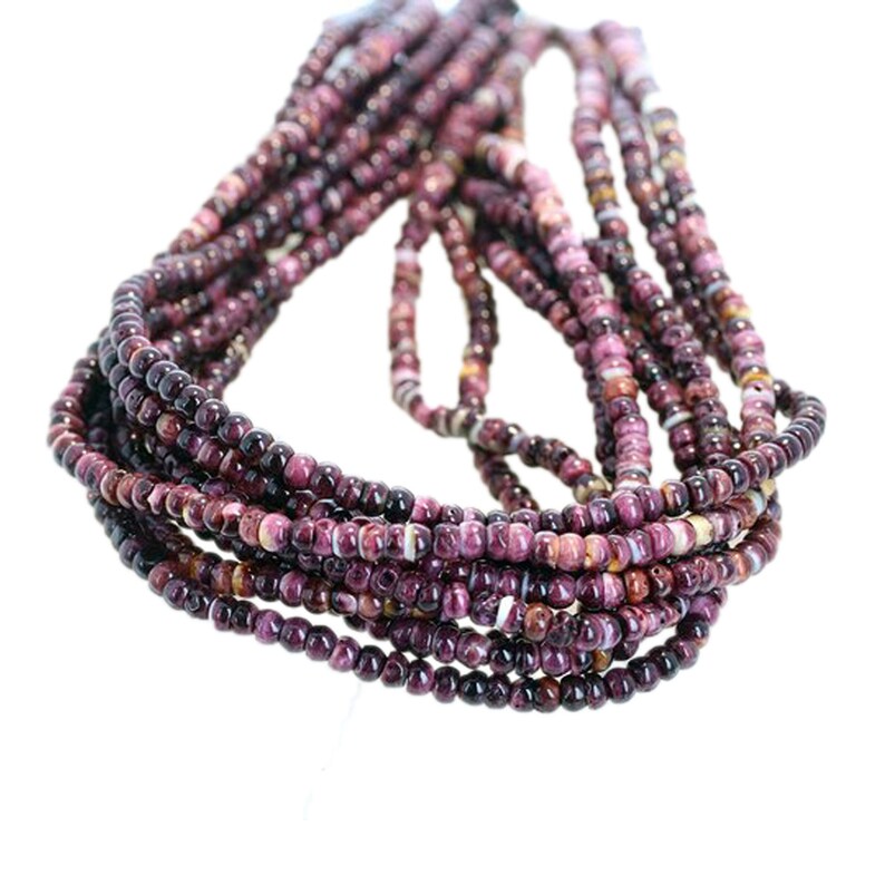 PURPLE SPINY OYSTER Beads Rondelles 10mm 16/"*NewWorldGems