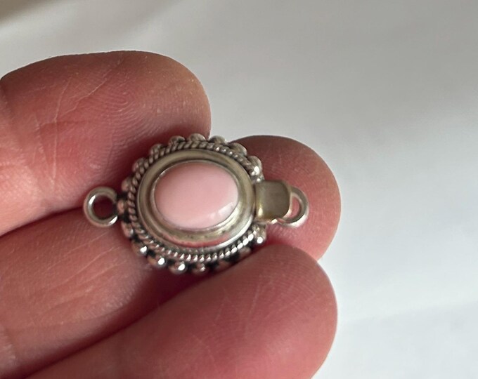 Shell Clasp Queen Conch Shell Clasp Sterling Silver 8x10mm Handmade Southwest - Etsy
