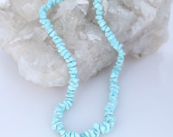 Very Pretty White Creek Turquoise Beads Nuggets 4-5x9m