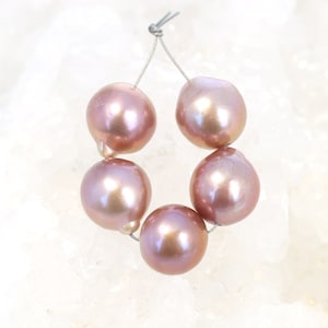 EDISON PEARLS Pink Set of 5 Matching Beauties
