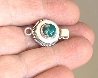 AAA Mixed Turquoise Bracelet Sterling Silver Deer Clasp - Etsy