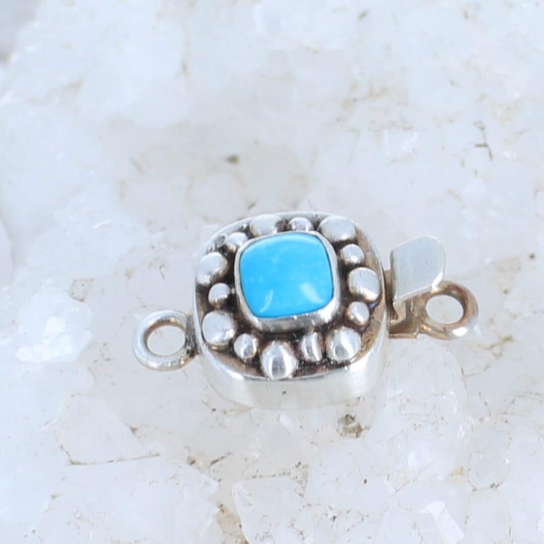 Blue Ridge Turquoise Clasp Ball Design Style 6mm - Etsy