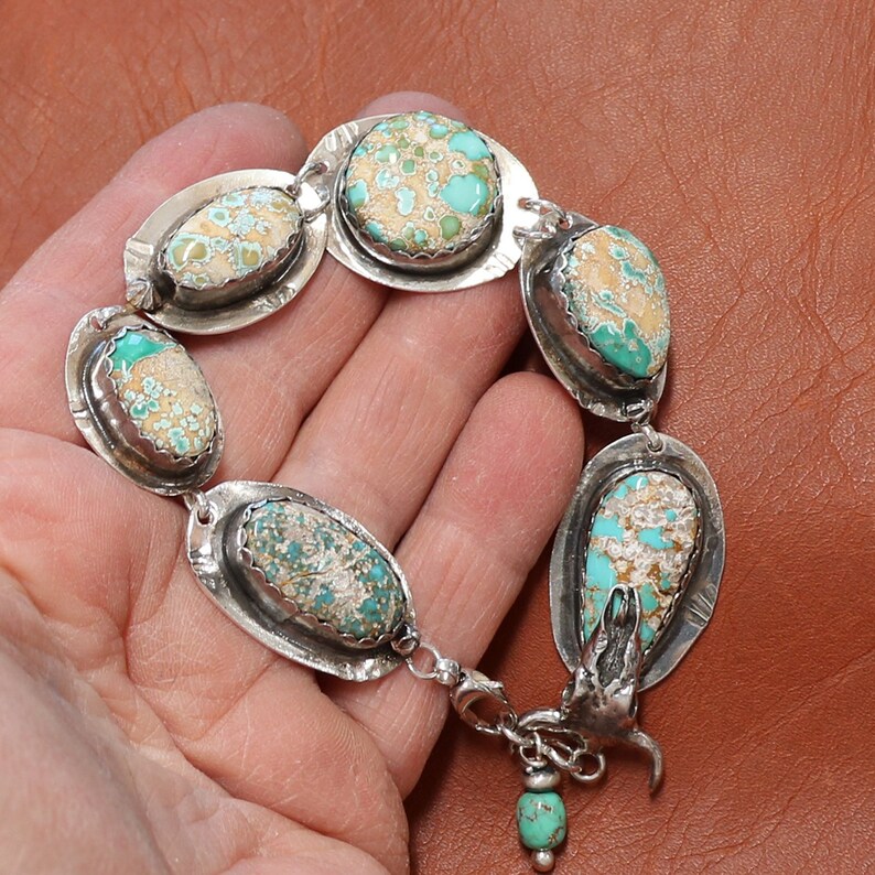 Carico Lake Turquoise Bracelet Sterling Southwest,
