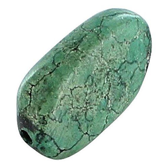 チベットターコイズ、アンティーク アンティークチベットターコイズビーズ #7 - Etsy 日本