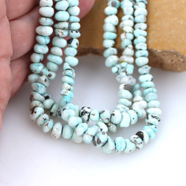 AAA ICE BLUE Matrix Lone Mountain Türkis Perlen 4-8 mm