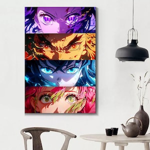 Anime Metal Wall Art, Anime Poster – Otaku Room Decor | Anime Aluminum Print Artwork, Anime Metal Sign, Anime Fan Gifts, Japanese Wall Art