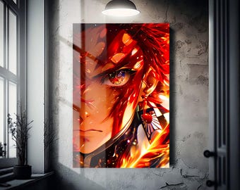 Anime Metal Wall Art, Anime Poster – Otaku Room Decor | Anime Aluminum Print Artwork, Anime Metal Sign, Anime Fan Gifts, Japanese Wall Art