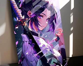 Anime Metal Wall Art, Anime Poster – Otaku Room Decor | Anime Aluminum Print Artwork, Anime Metal Sign, Anime Fan Gifts, Japanese Wall Art